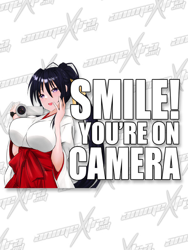 Akeno Smile You're On Camera Kiss Cuts