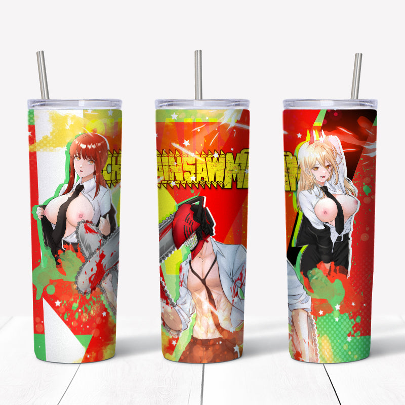 Chainsaw Man Tumbler
