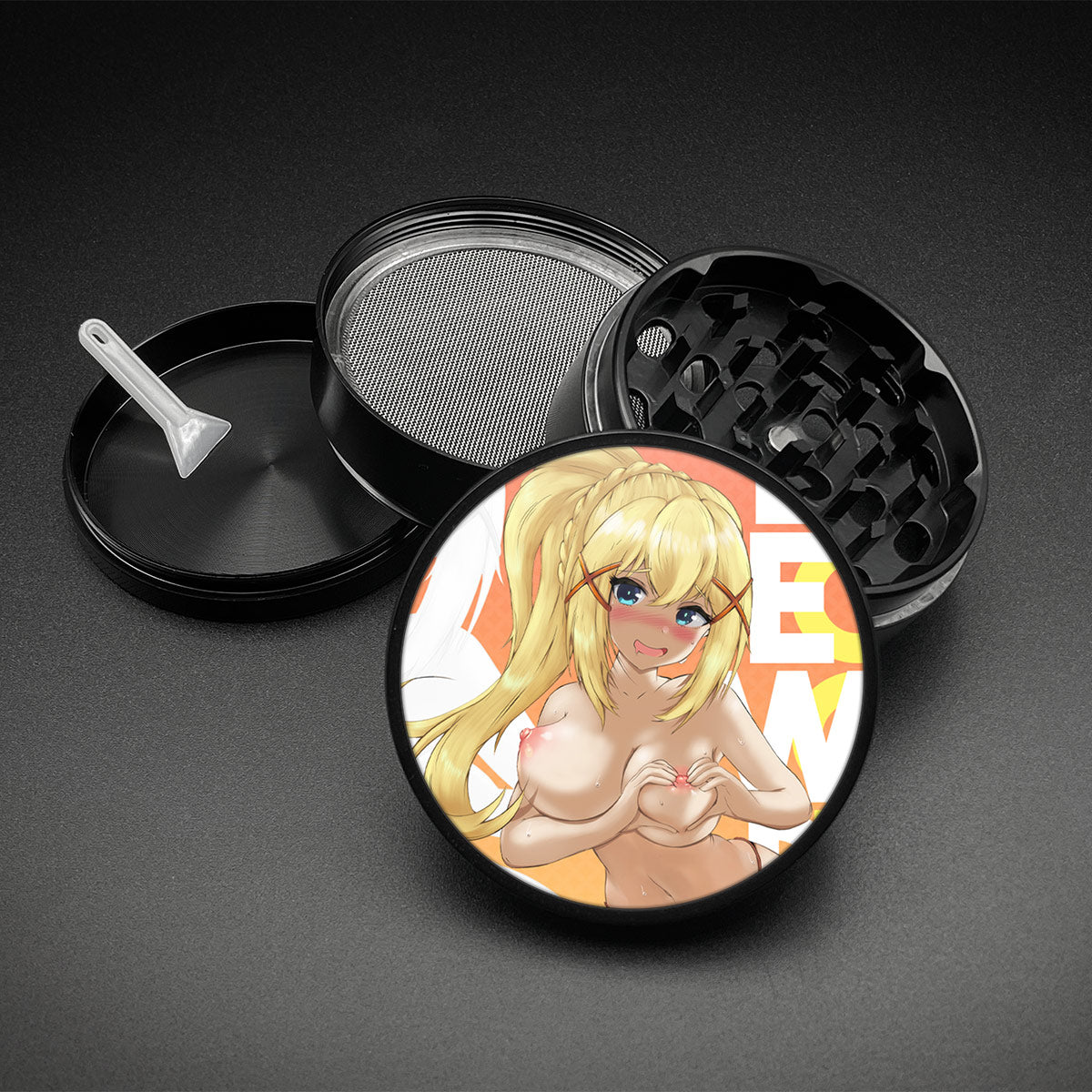 Darkness Heartboob Weeb Grinder