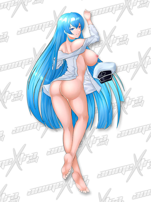 Esdeath Bedtime Full Kiss Cuts