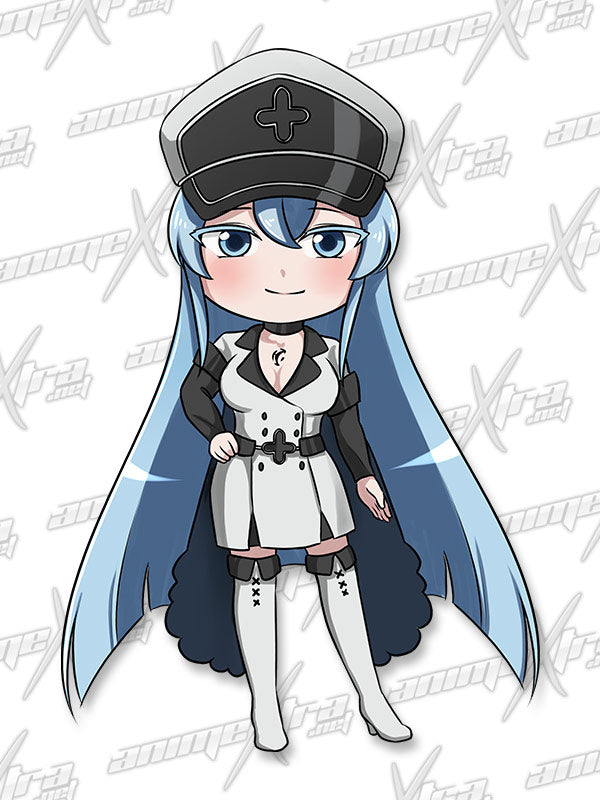 Esdeath Chibi Kiss Cut