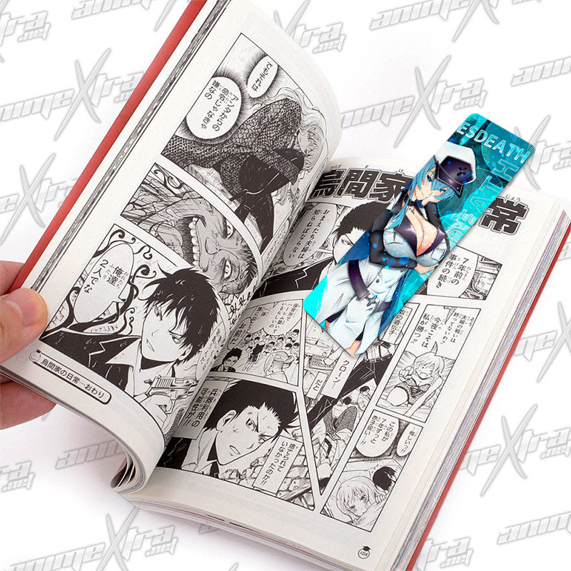 Esdeath Uniform Tattoo Bookmarks