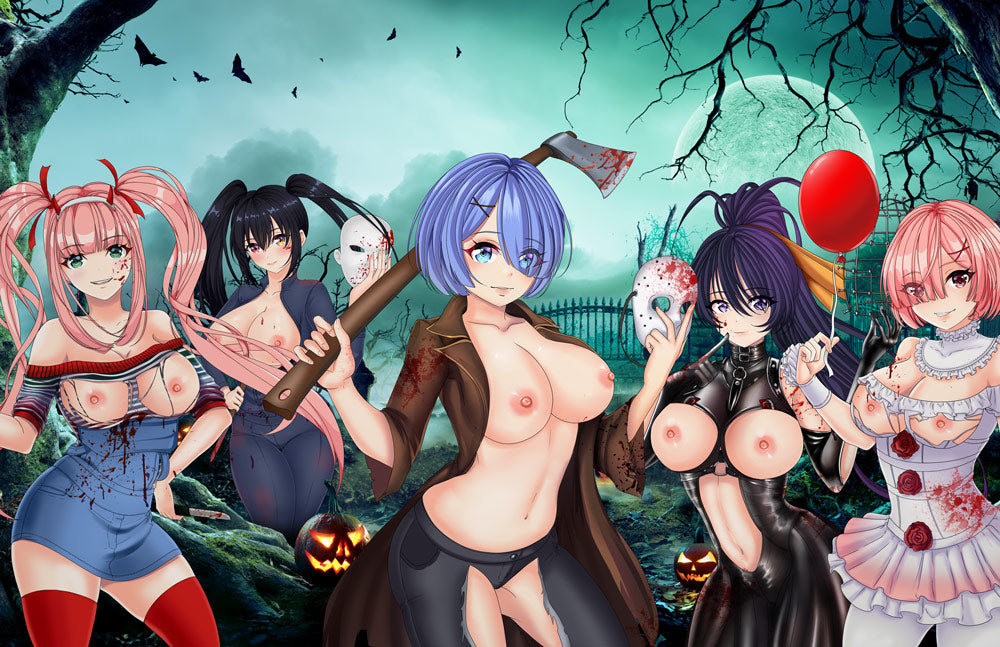 Waifu Halloween Poster