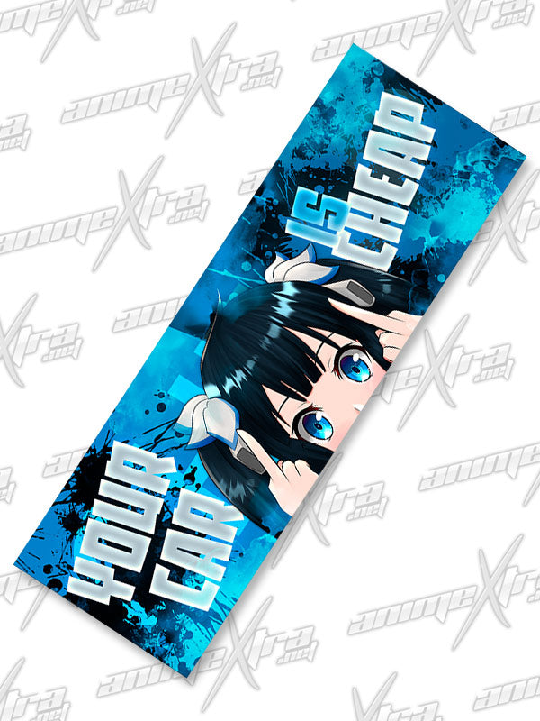 Hestia Your Car Is Cheap FU Slap