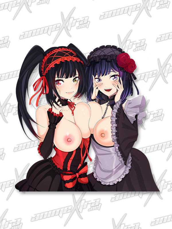 Kurumi and Shizukutan Kiss Cuts