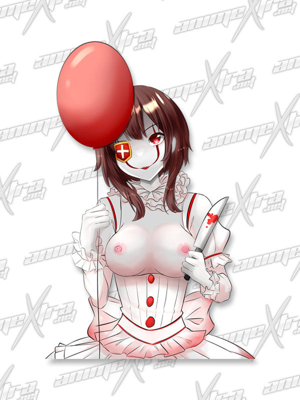 Megumin x Pennywise Kiss Cuts