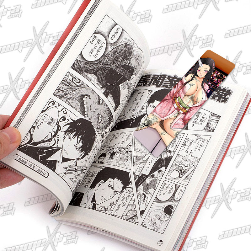 Nezuko Tattoo Bookmarks