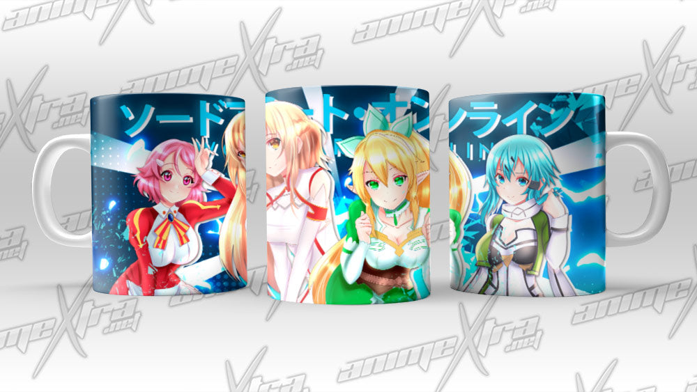 SAO Girls Color Changing Mugs
