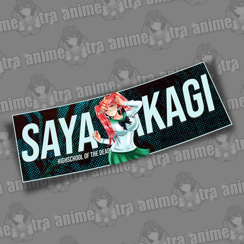 High School of the Dead Rei Miyamoto Anime Car Decal Sticker 001