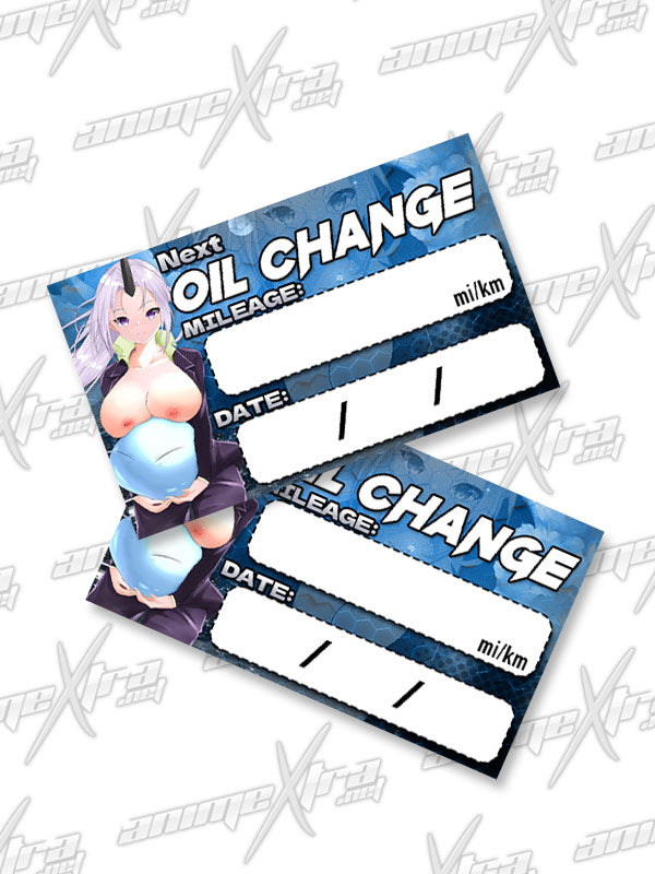 Shion Slime Oil Change Sticker