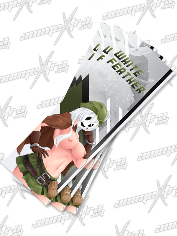 White Feather Mask Slaps