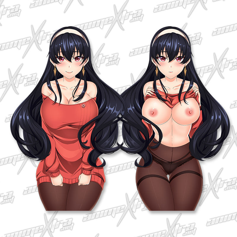 Yor Flashing Front and Back Kiss Cuts