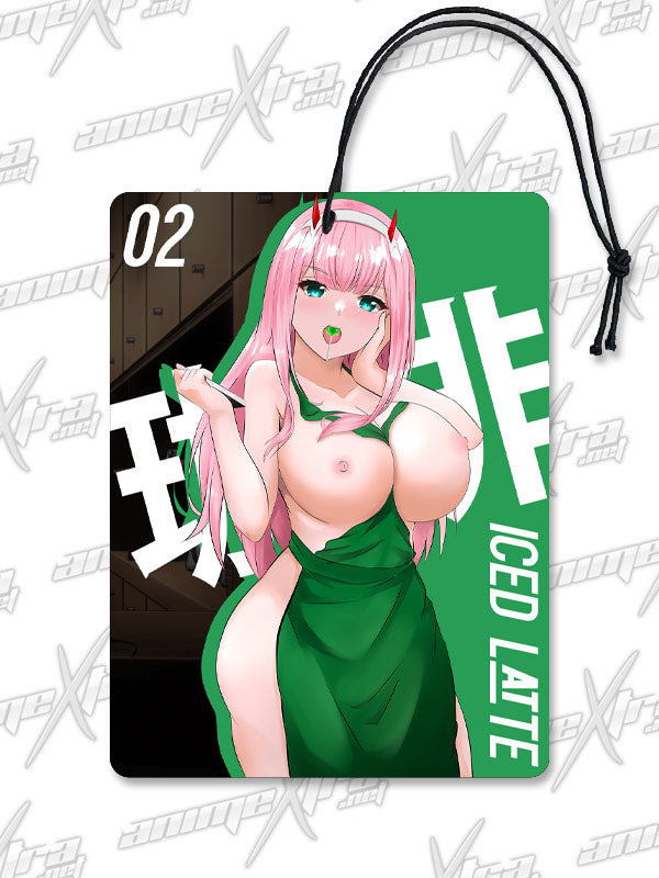 Zero Two Iced Latte Air Fresheners