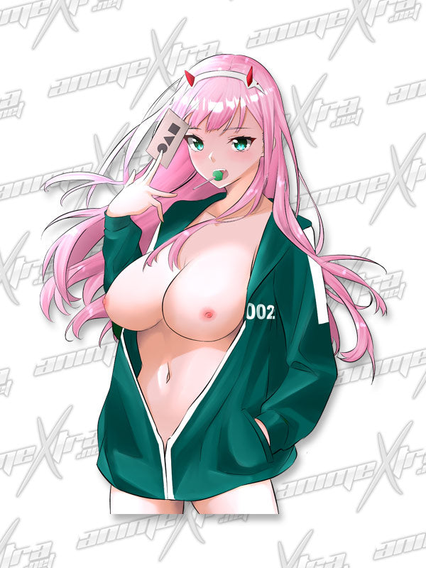 Zero Two Track Suit Kiss Cuts