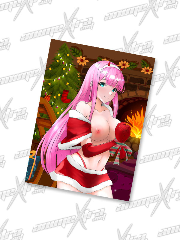 Zero Two Xmas Box Slaps