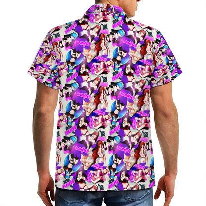 Lingerie Nun Short Sleeve Hawaiian Shirt