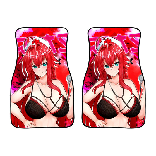 Rias Nurse Lingerie  Car Floor Mats