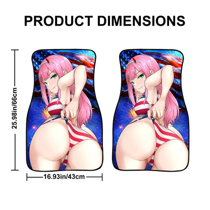 Zero Two American Booty Car Floor Mats