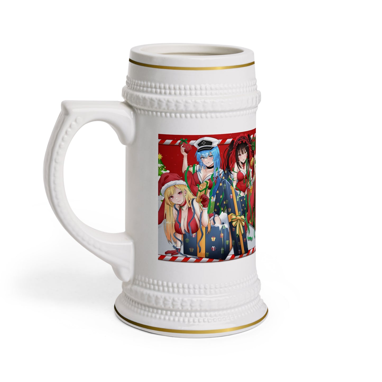 Waifu Xmas Beer Stein