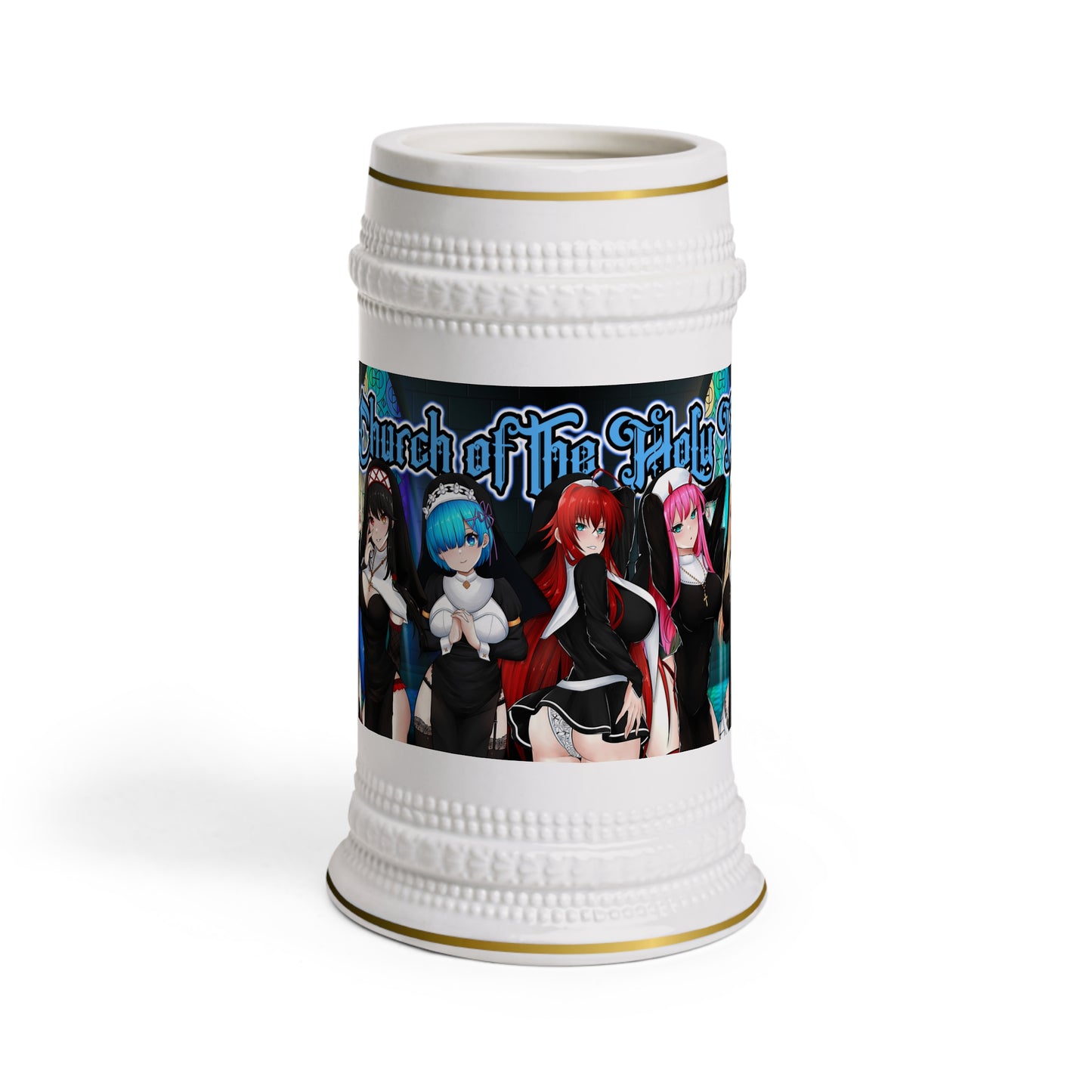 Holy Waifus Beer Stein