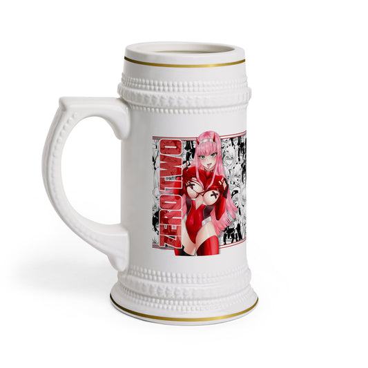 Zero Two Ahegao Beer Stein