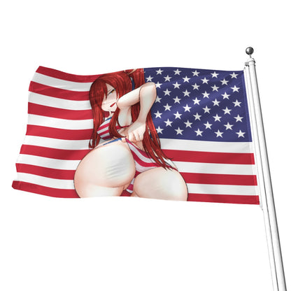 Erza American Booty Flag