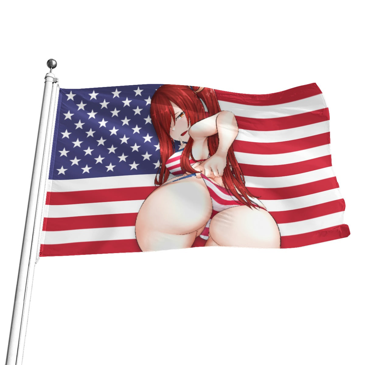 Erza American Booty Flag