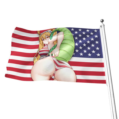 Tohru American Booty Flag