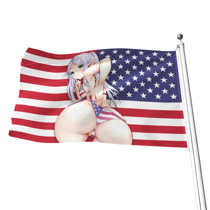 Frieren American Booty Flag