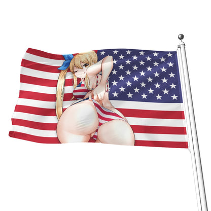 Lucy American Booty Flag