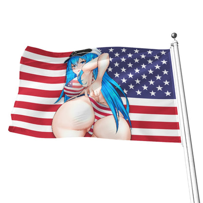 Esdeath American Booty Flag