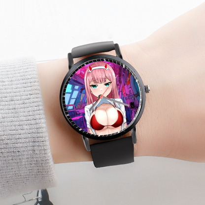 Zero Two Busty Flasher Watch