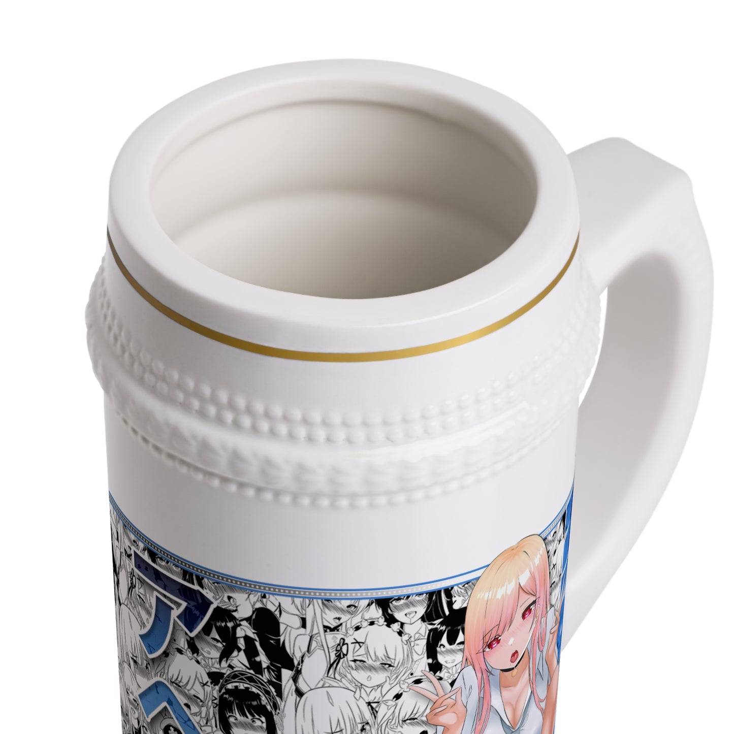 Marin Ahegao Beer Stein