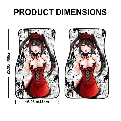 Ahegao Kurumi Car Floor Mats
