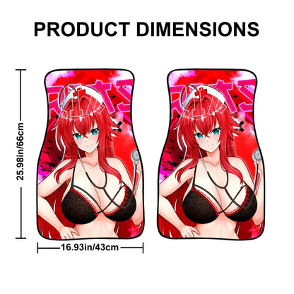 Rias Nurse Lingerie  Car Floor Mats