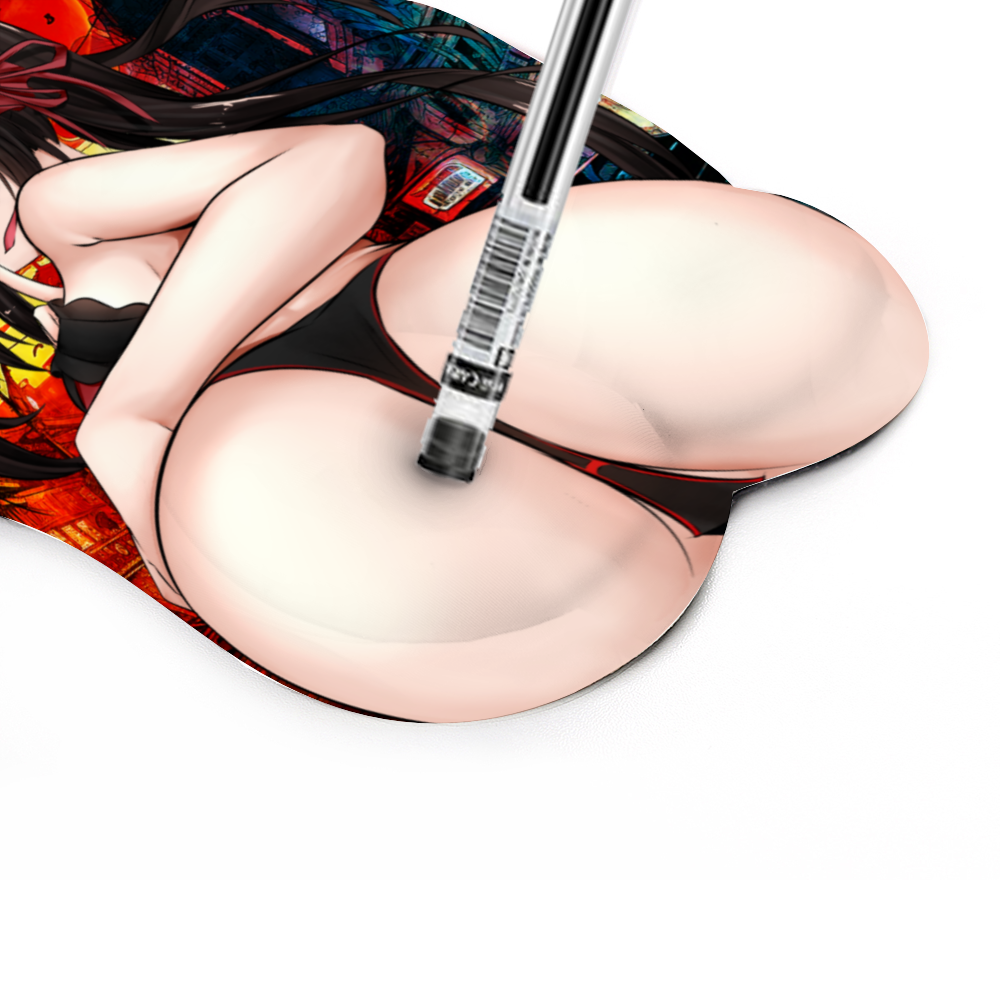 Kurumi Booty Bikini 3D Mousepad