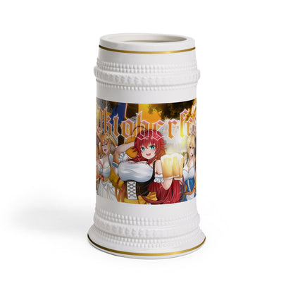 Oktoberfest Waifus Beer Stein