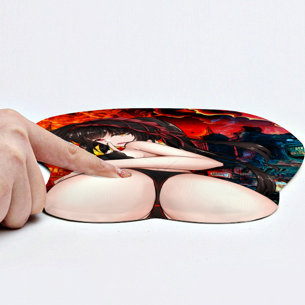 Kurumi Booty Bikini 3D Mousepad