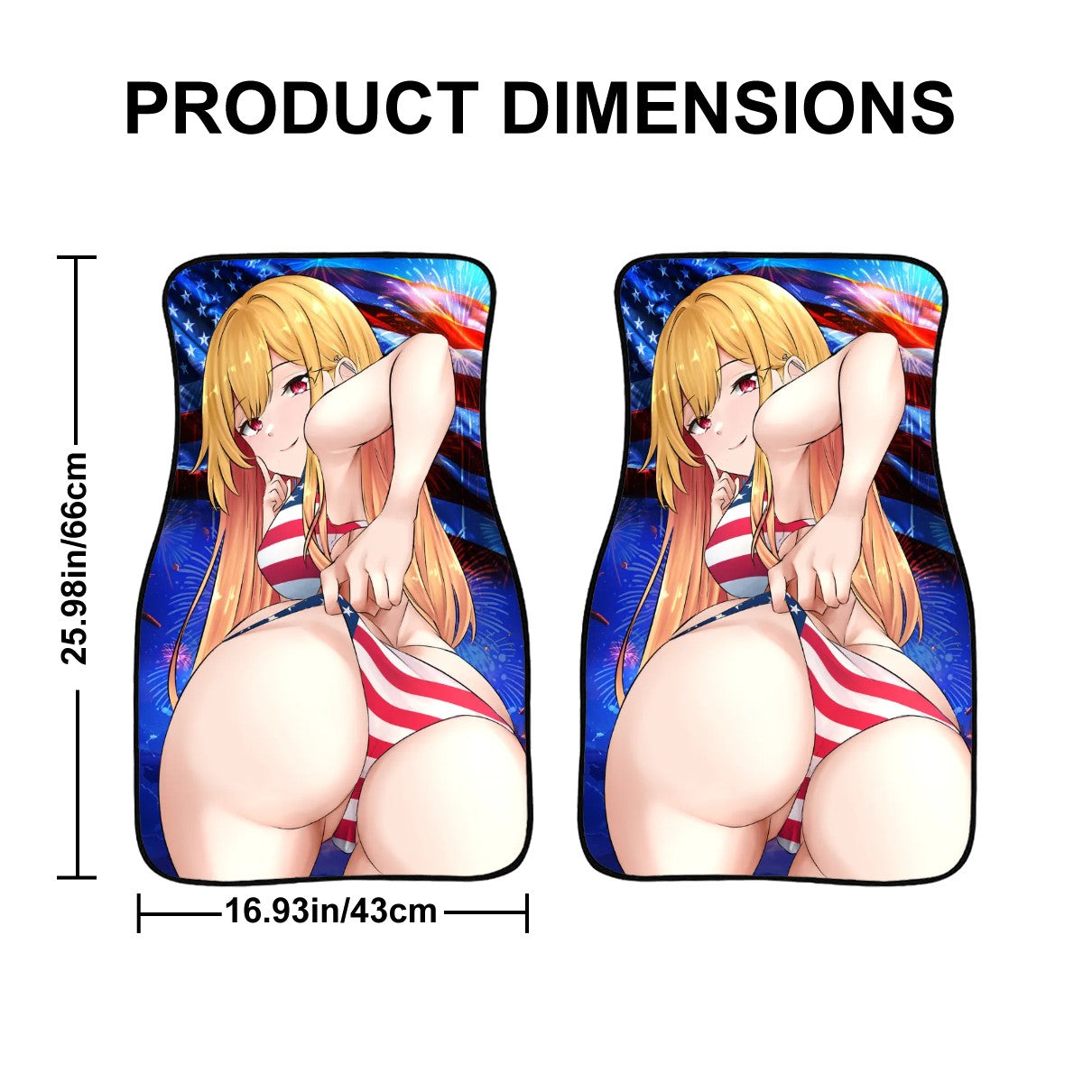 Marin American Booty Car Floor Mats
