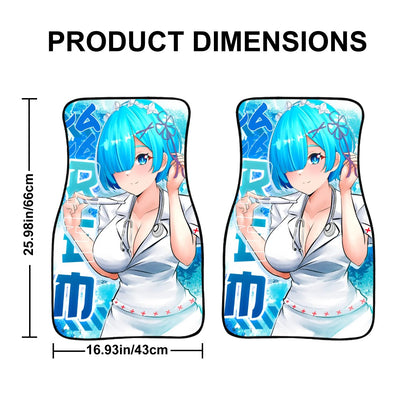 Rem Nurse Car Floor Mats