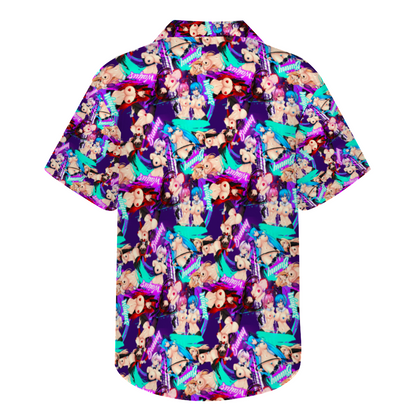 Reverse Bunny Girl Short Sleeve Hawaiian Shirt