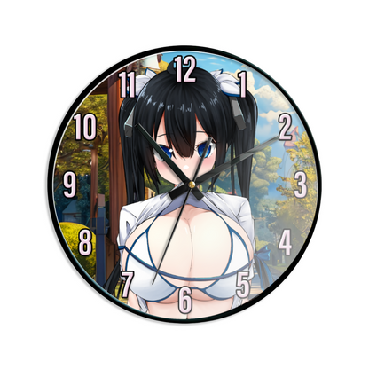 Hestia Busty Flasher Wall Clock