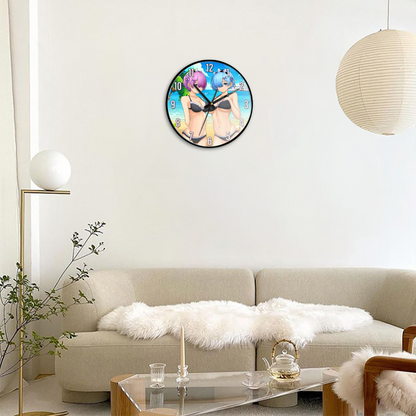 Rem Ram Bikini Wall Clock