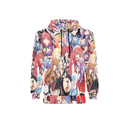 Waifu All Over Print Hoodie