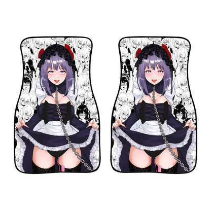 Ahegao Shiukutan Car Floor Mats