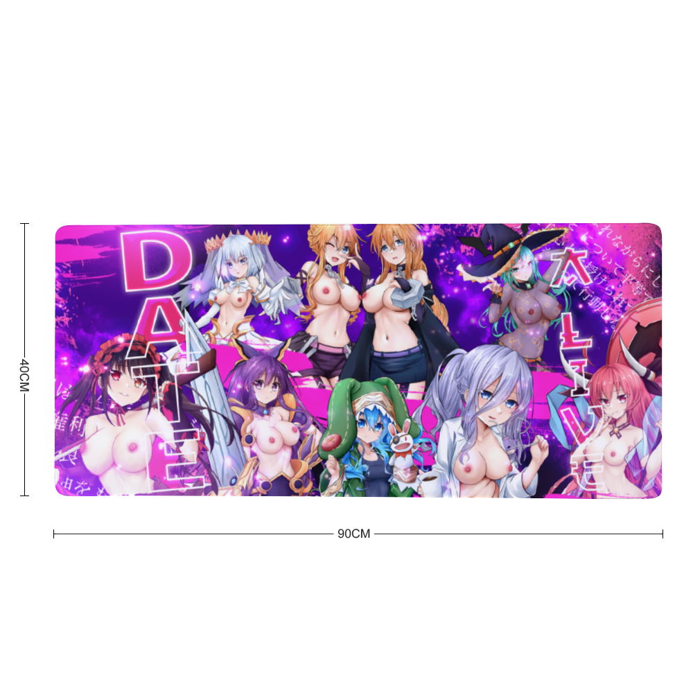 Date A Live Graphic NSFW Deskmat 16" x 35"