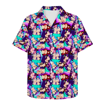 Reverse Bunny Girl Short Sleeve Hawaiian Shirt