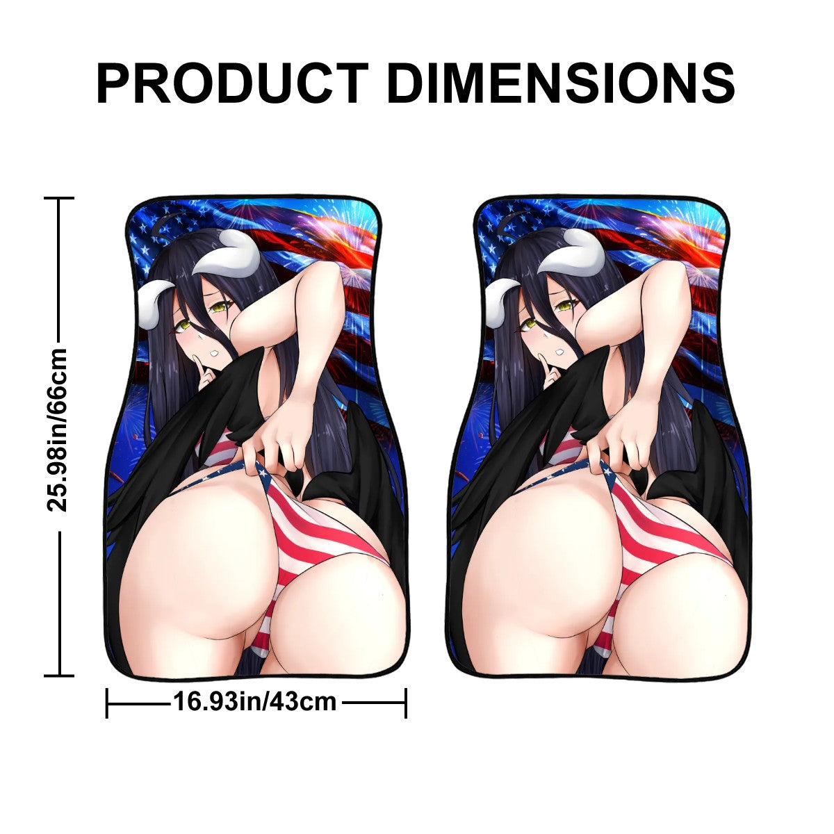 Albedo American Booty Car Floor Mats