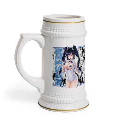 Hestia Ahegao Beer Stein