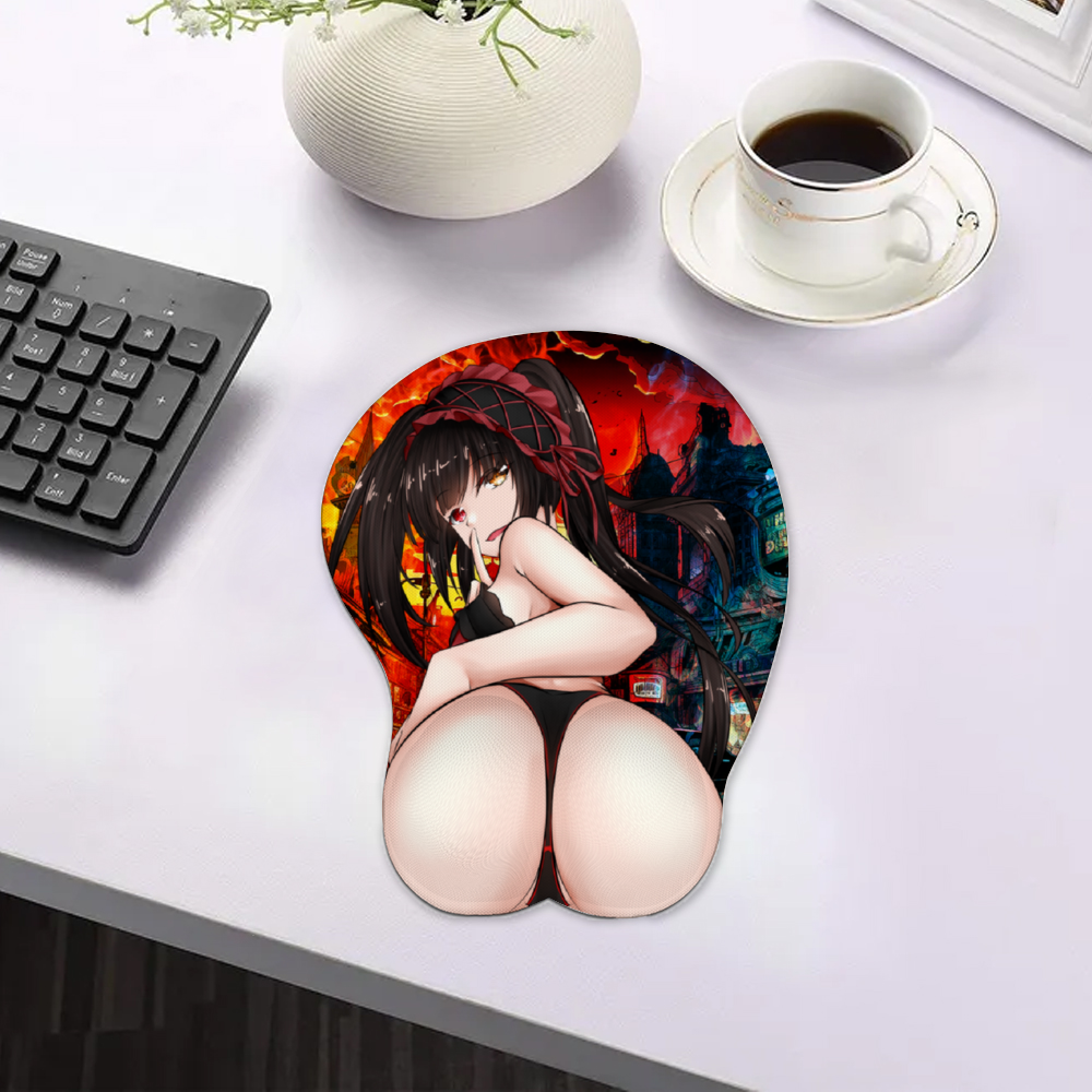 Kurumi Booty Bikini 3D Mousepad